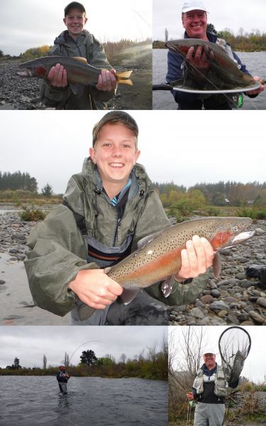 Tim shows Dad how to do it