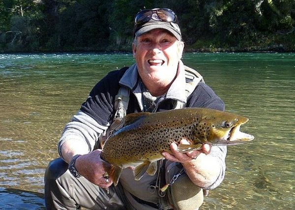 Glenn with a six pounder.