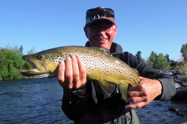 Peder again with a small brown.