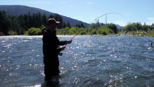 Danish angler Peder Storgaard now lives in Greenland and had never fished the czech nymph.